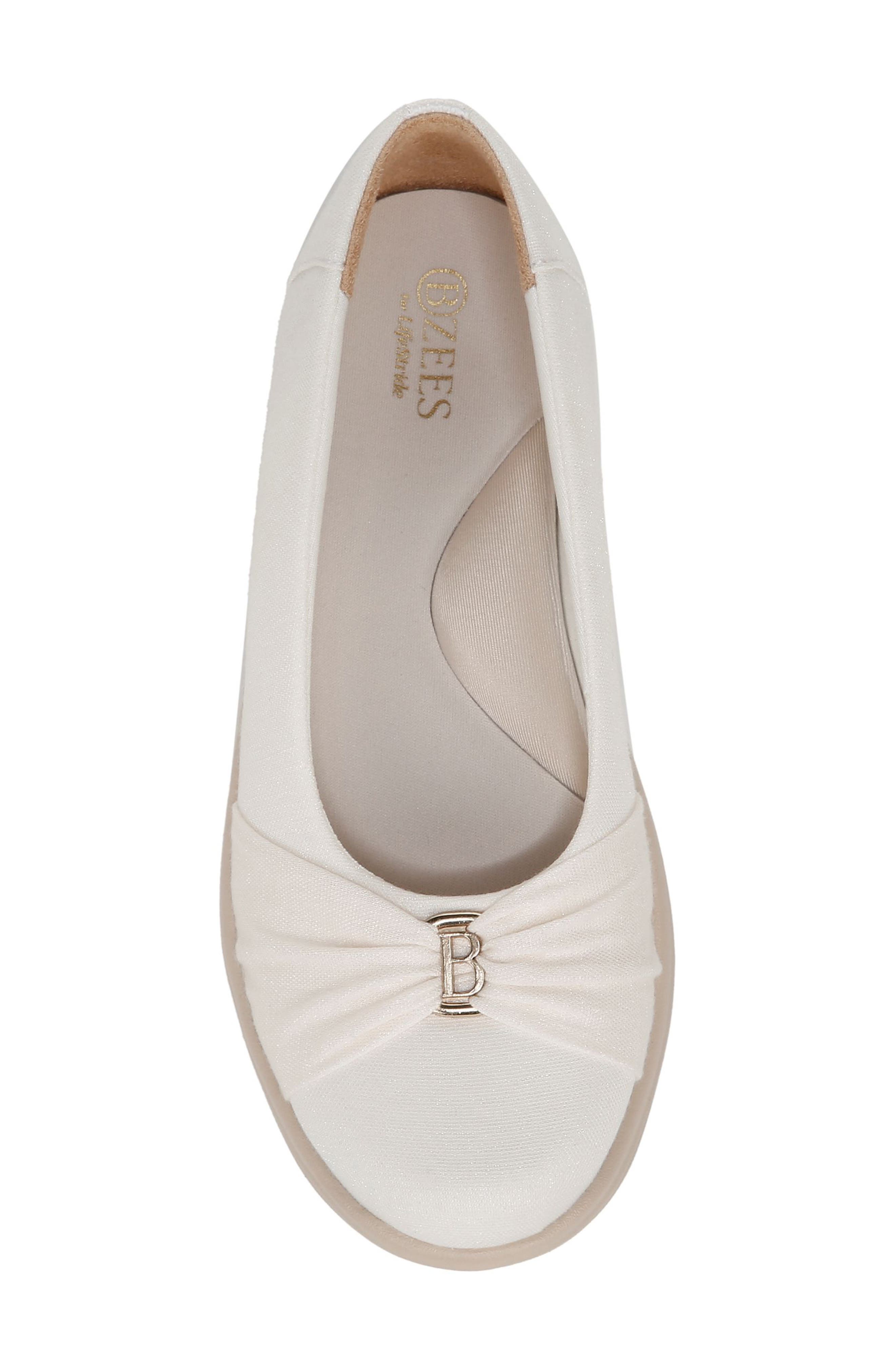 LifeStride Paige Flat, Alternate, color, Sugar Cream