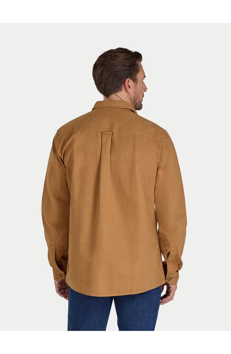 Raging Bull Garment Dyed Canvas Shacket, Alternate, color, Tan