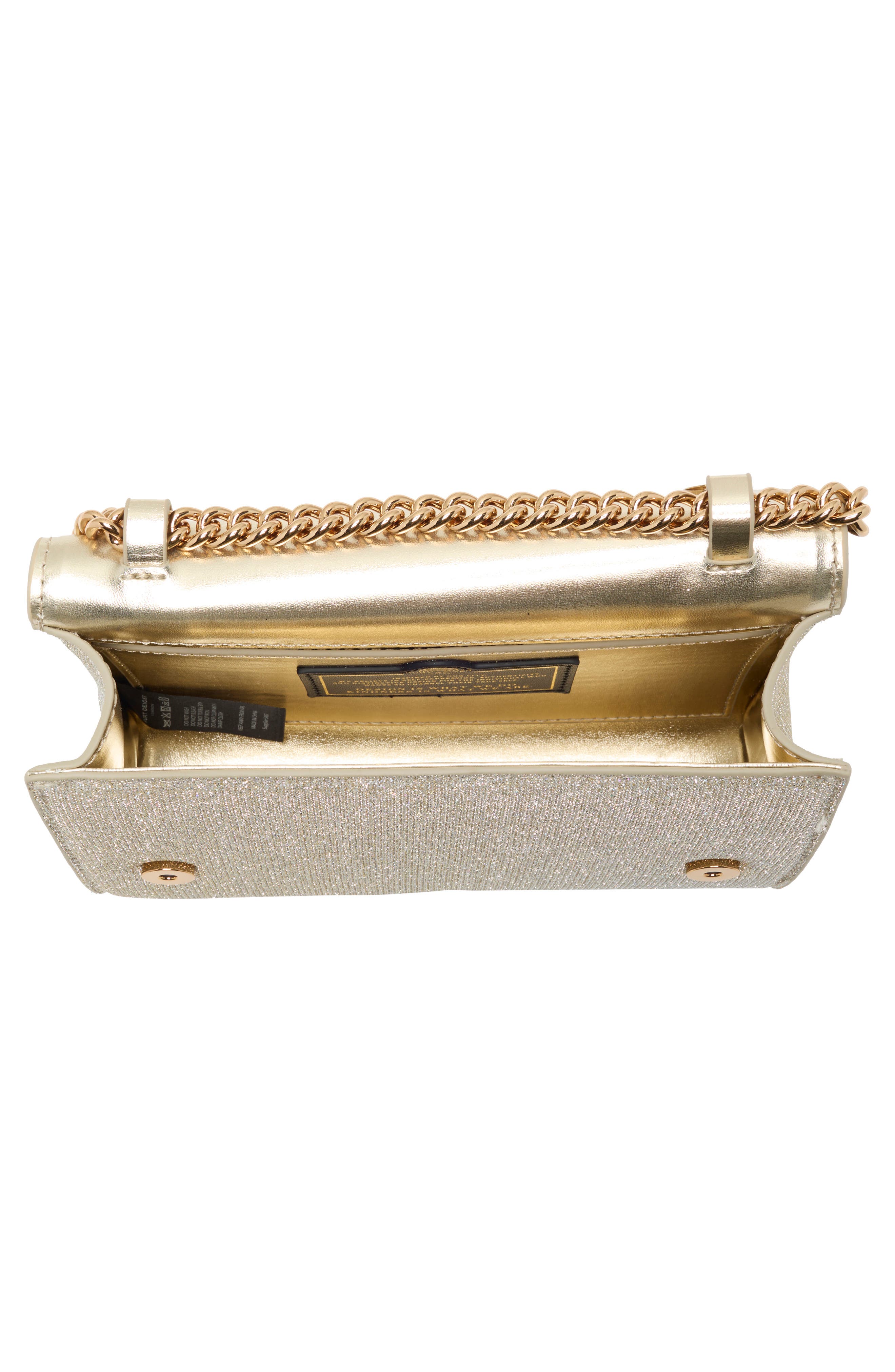Kurt Geiger London Shimmer Clutch, Alternate, color, Silver