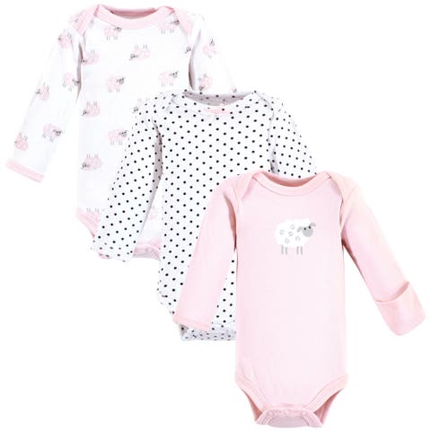 Preemie Long Sleeve Bodysuits 3pk Foxy