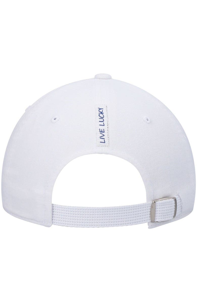 Black Clover Men's White BYU Cougars Dream Adjustable Hat, Alternate, color, White