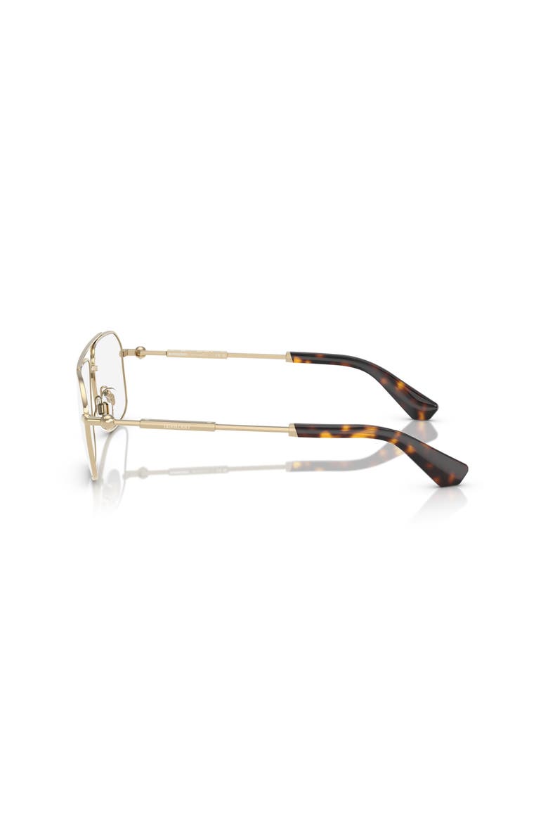 56mm Rectangle optical glasses, Alternate, color, Gold