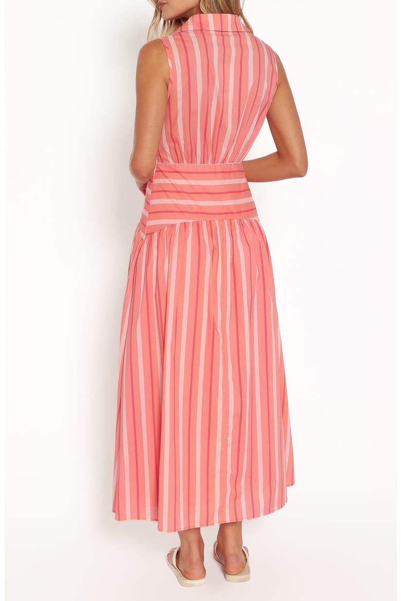 Myranda Striped Midi Dress, Alternate, color, PINK STRIPE