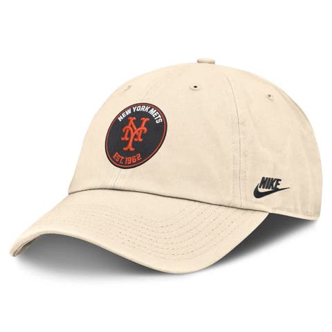 Men's Nike Natural New York Mets Cooperstown Collection Club Adjustable Hat