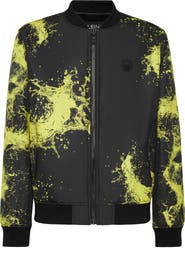 PLEIN SPORT Bomber Splash Men
