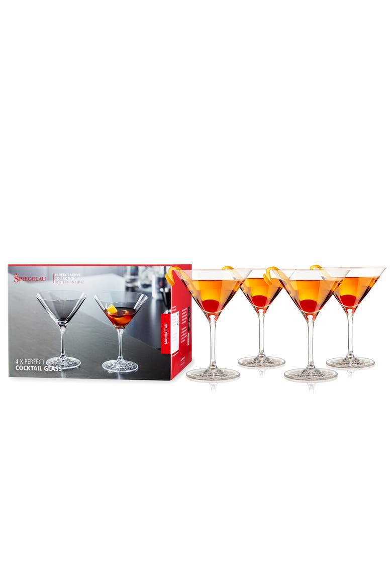 Perfect Cocktail Glass Set of 4, Alternate, color, Clear
