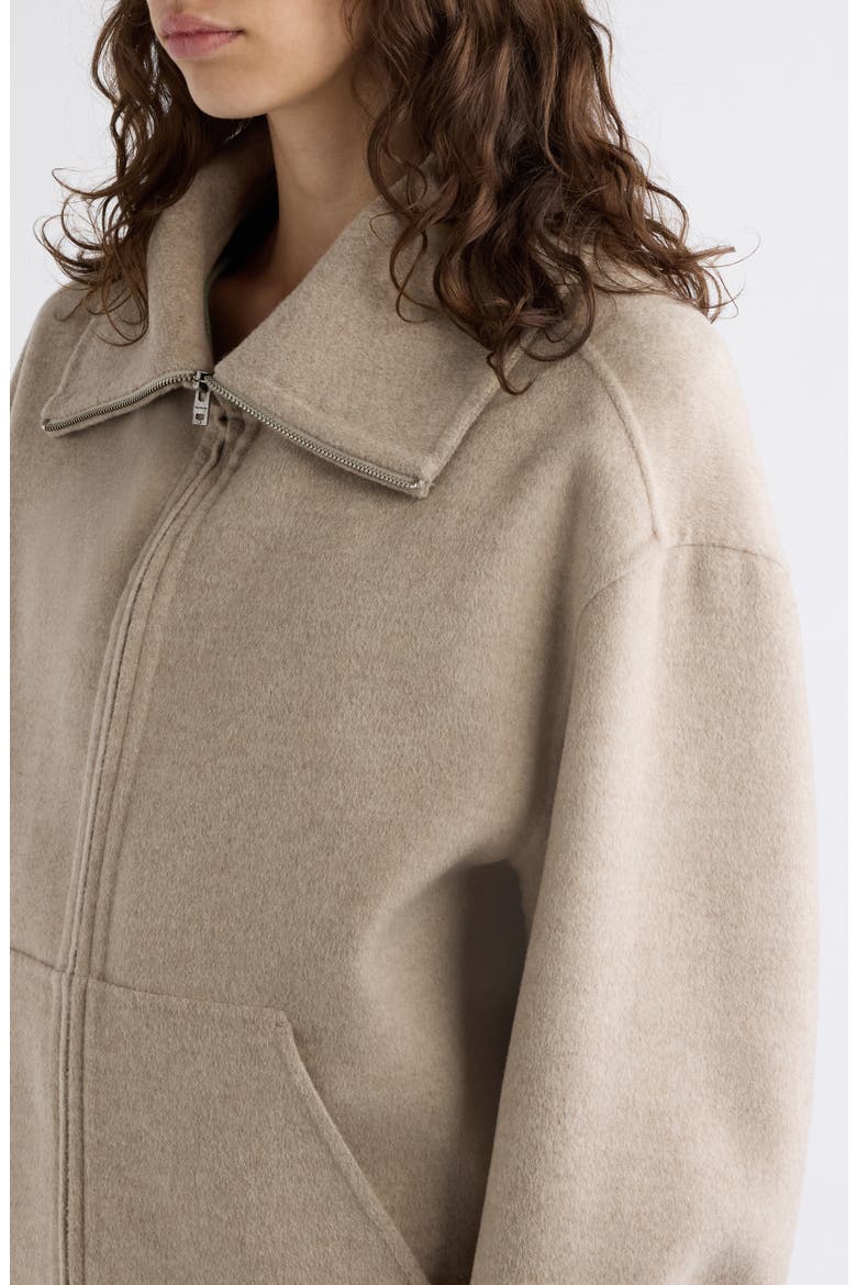 Olemmy Wool & Cashmere Jacket, Alternate, color, OATMEAL MELANGE