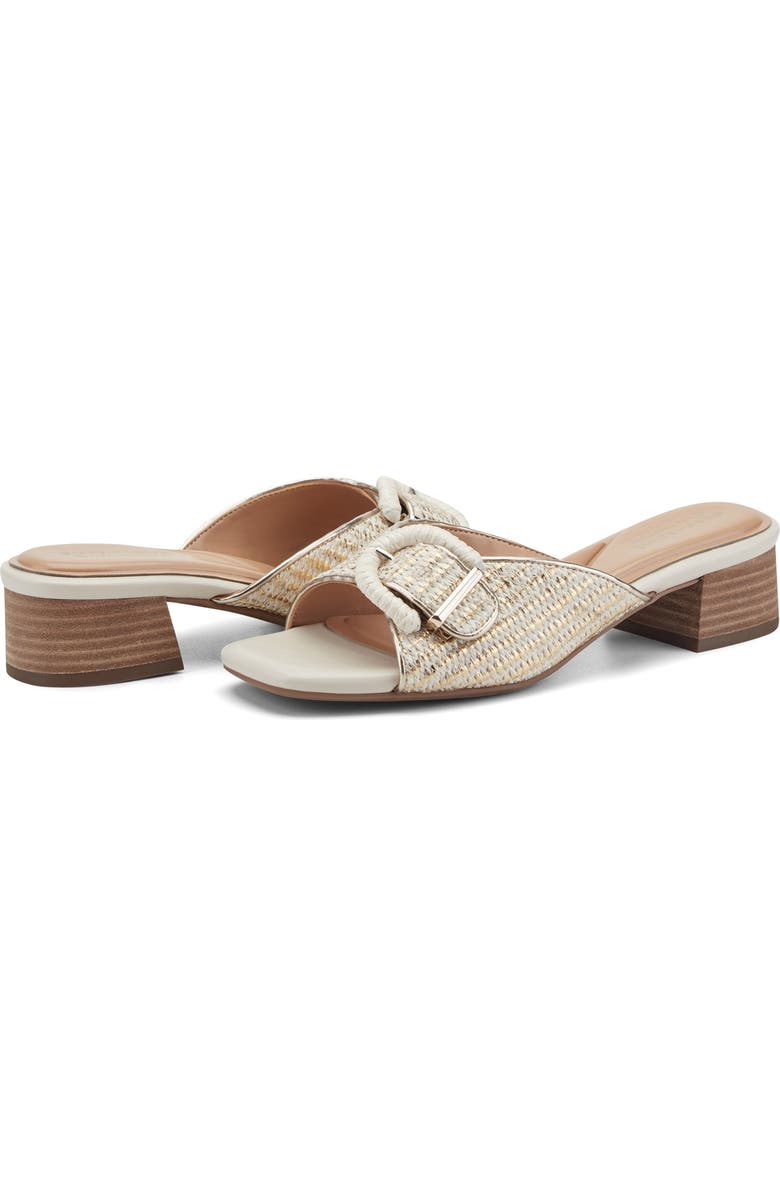 Easy Spirit Rosalind Slide Sandal, Alternate, color, Ivory