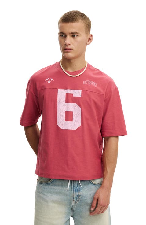 Men's Cropped Fit Graphic T-Shirt