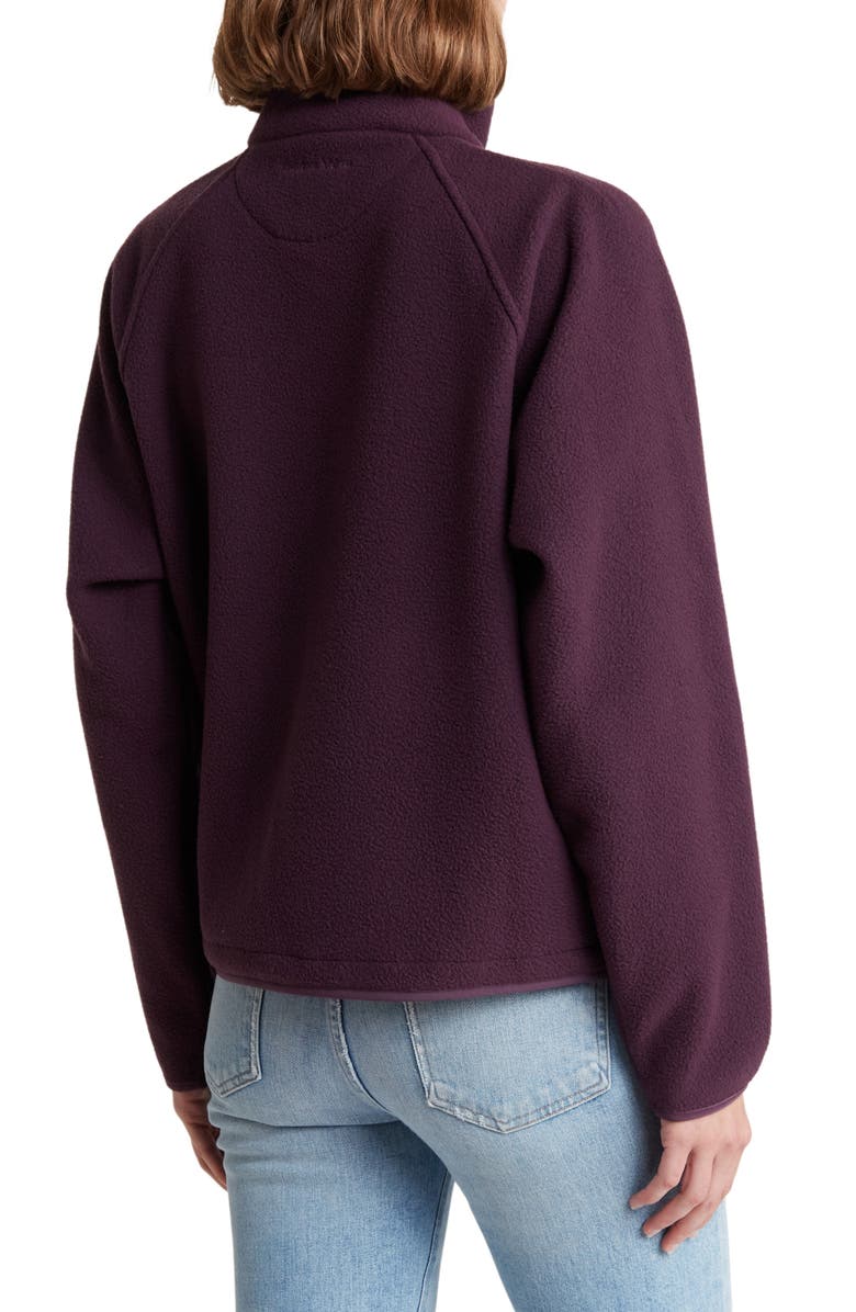 Outdoor Voices RecFleece Snap-Up Pullover Sweatshirt, Alternate, color,