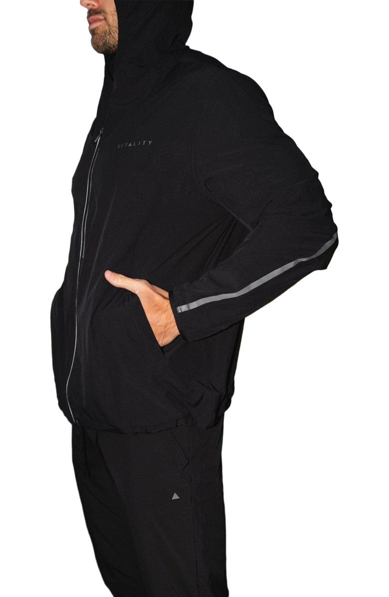 Vitality Prime Windbreaker, Alternate, color, Midnight