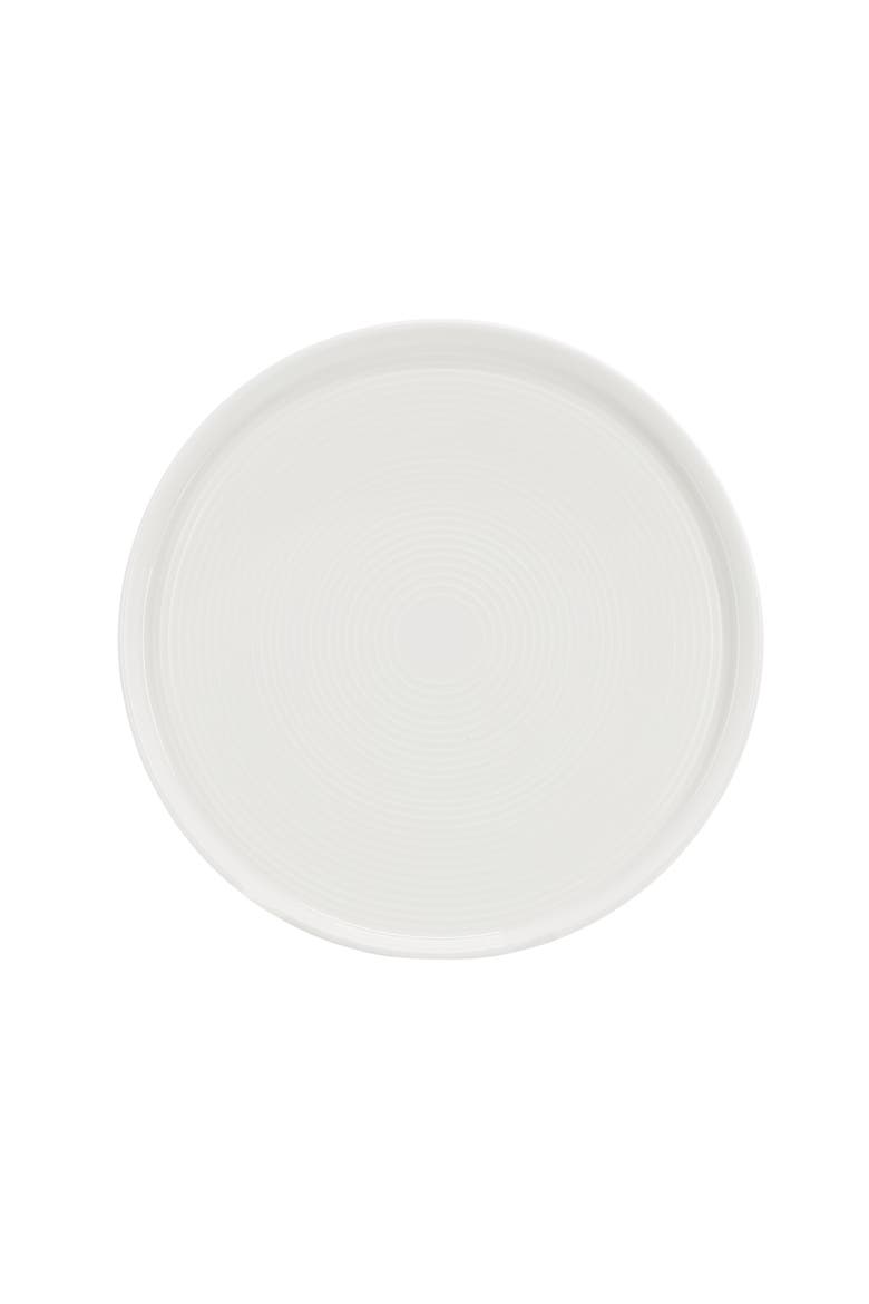 Annual Rings 16 Piece Bone China Dinnerware Set, Alternate, color, White