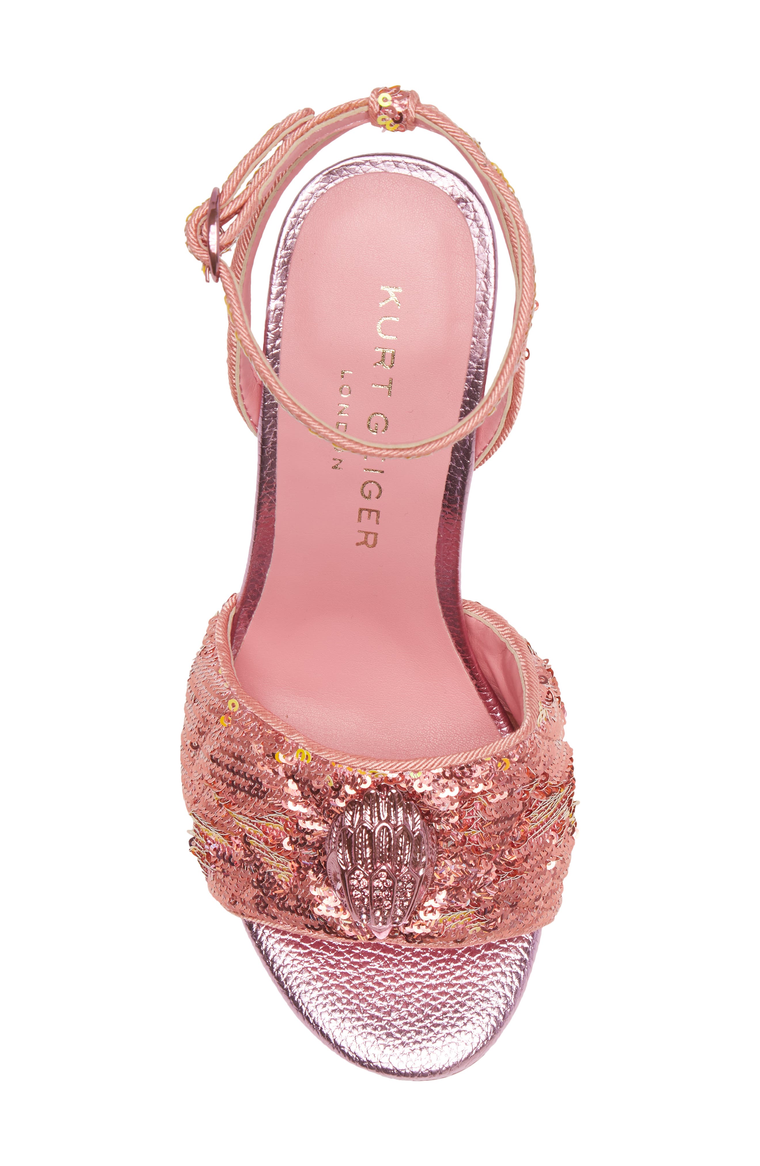 Kurt Geiger London Kensington Sequin Sandal, Alternate, color, 