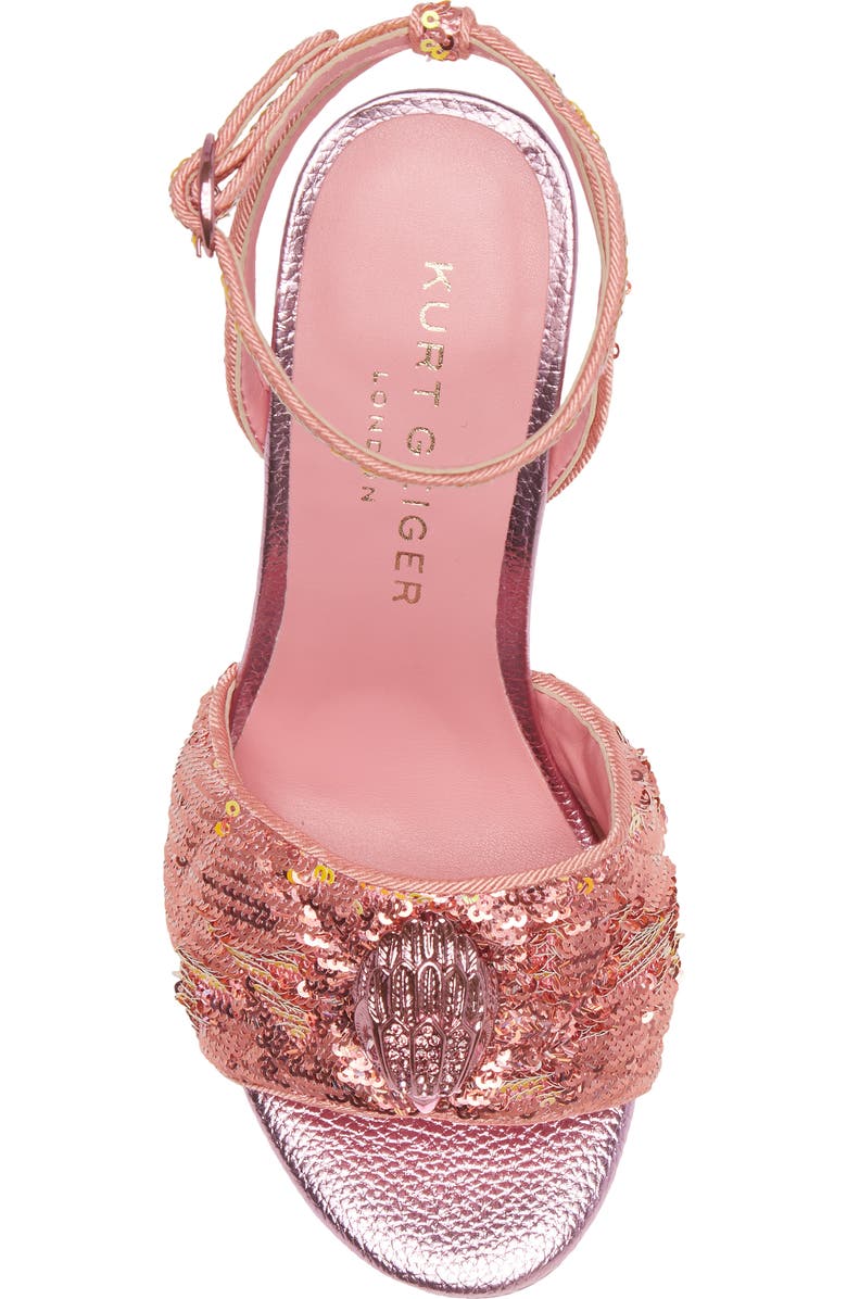 Kurt Geiger London Kensington Sequin Sandal, Alternate, color,