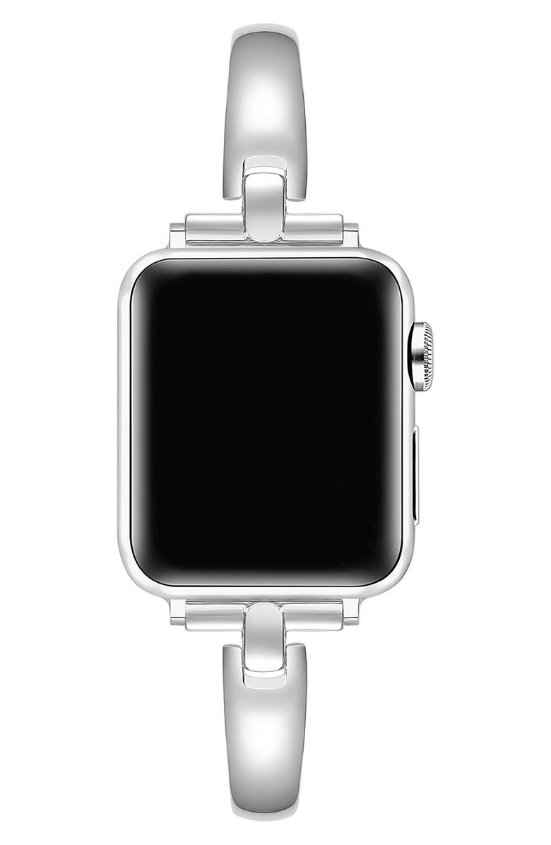 Posh Tech Alexis Apple Watch<sup>®</sup> Bracelet Watchband, Alternate, color, Silver