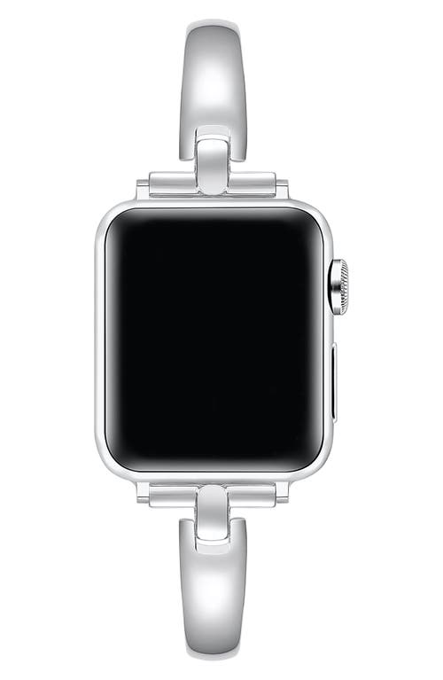 Posh Tech Alexis Apple Watch® Bracelet Watchband In Silver