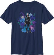 Descendants Boy's Descendants Wicked Wonderland Floral Chloe Portrait Graphic T-Shirt