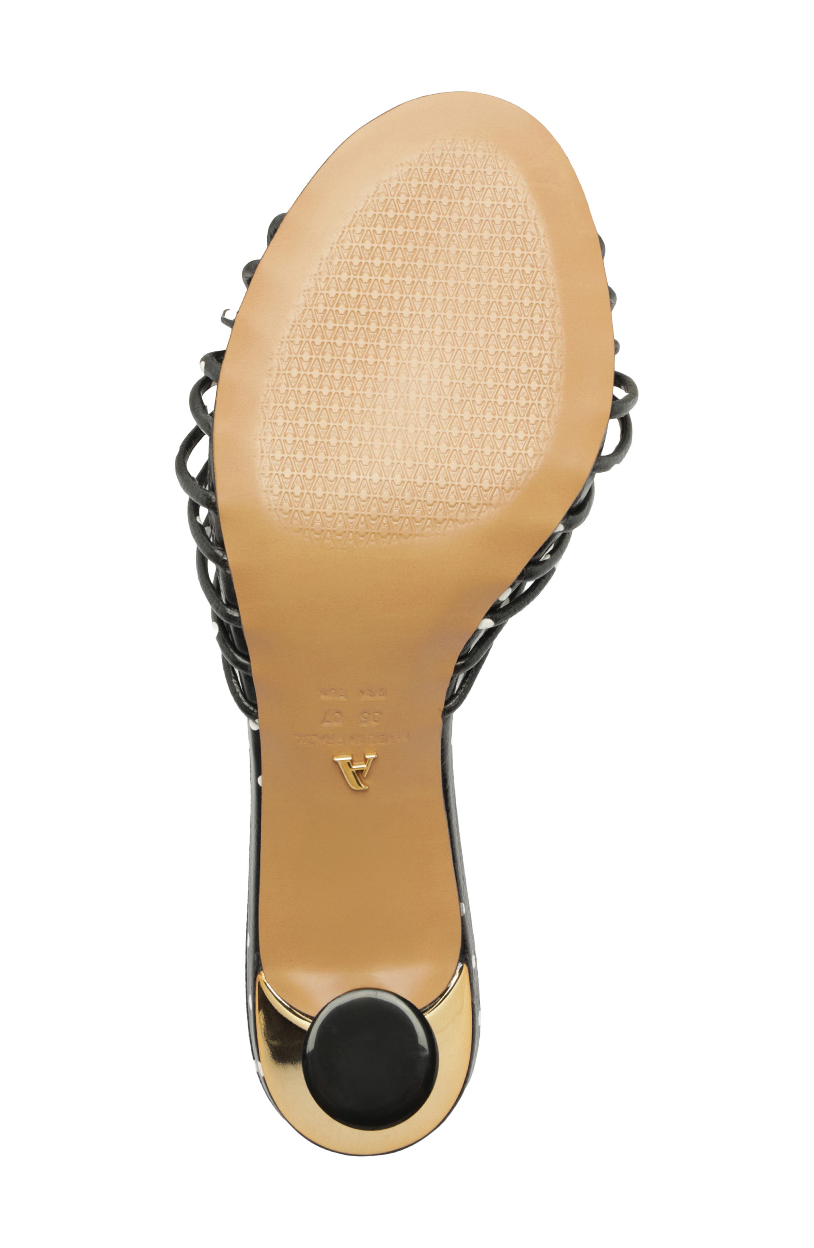 Arezzo Marley Strappy Sandal, Alternate, color, Black
