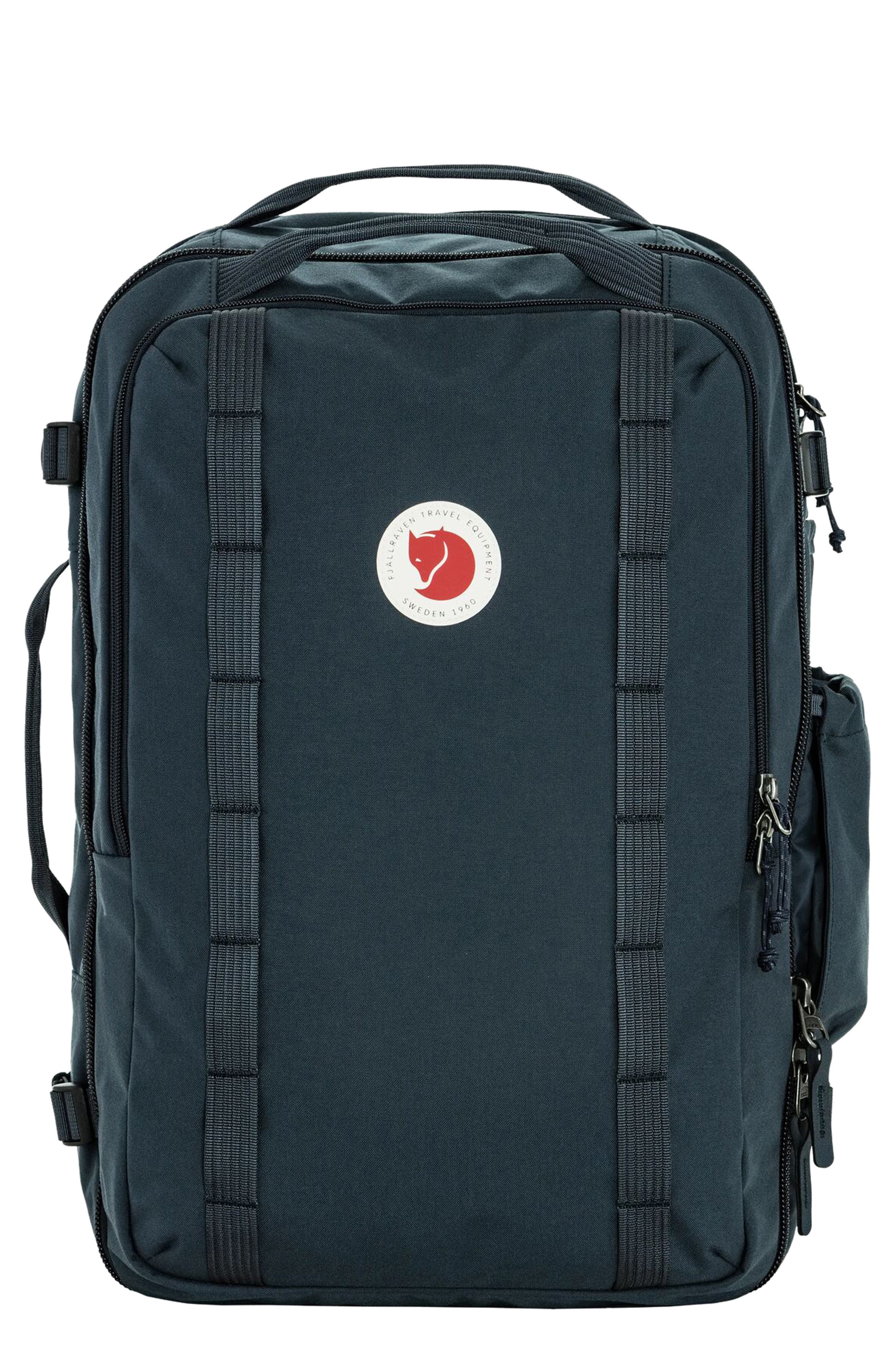 Fjällräven Farden 42-Liter Carry-On Backpack, Main, color, Navy