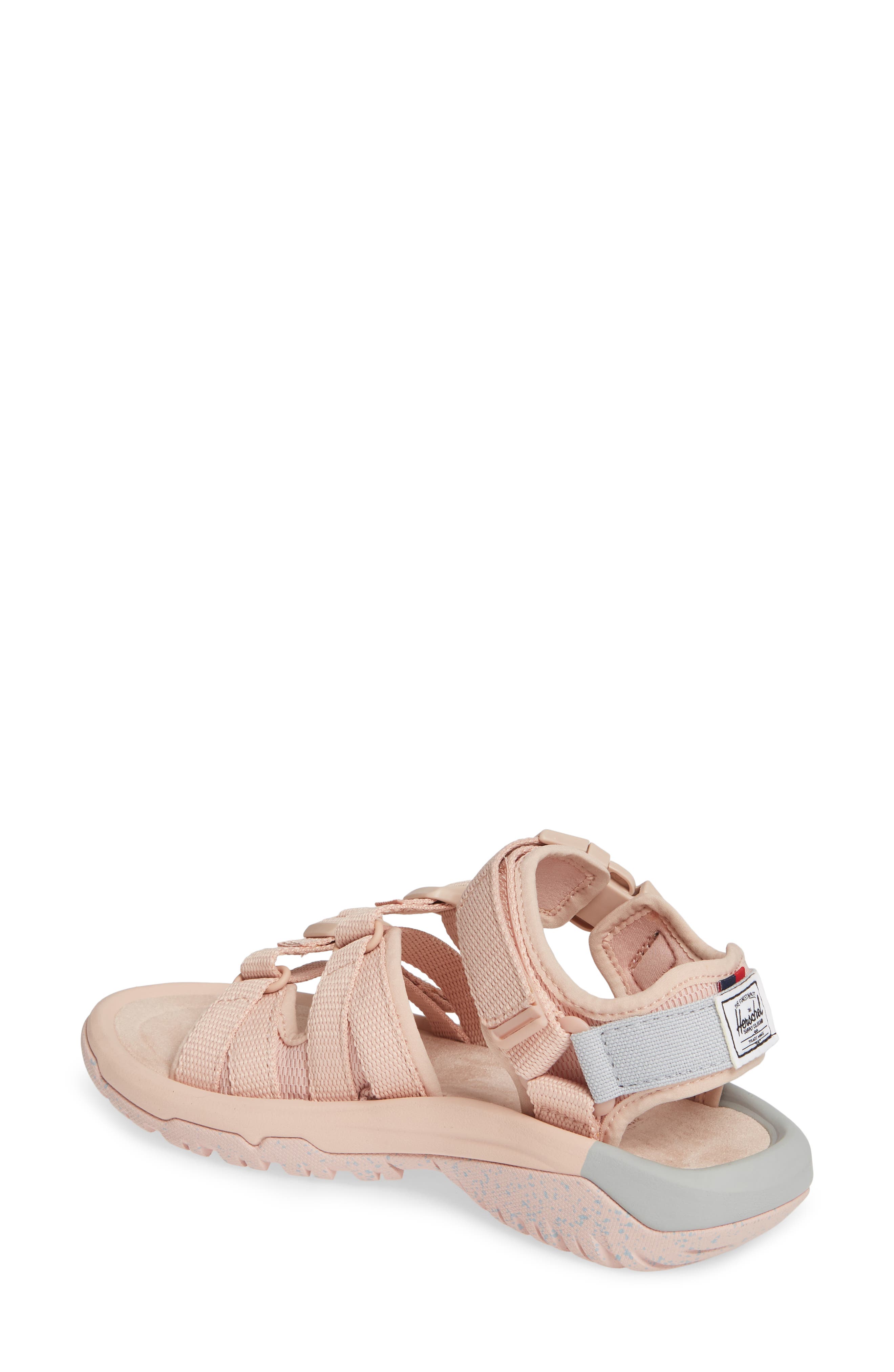 x Herschel Supply Co. Hurricane XLT2 Alp Water Friendly Sandal, Alternate, color, CAMEO ROSE/ GREY FABRIC