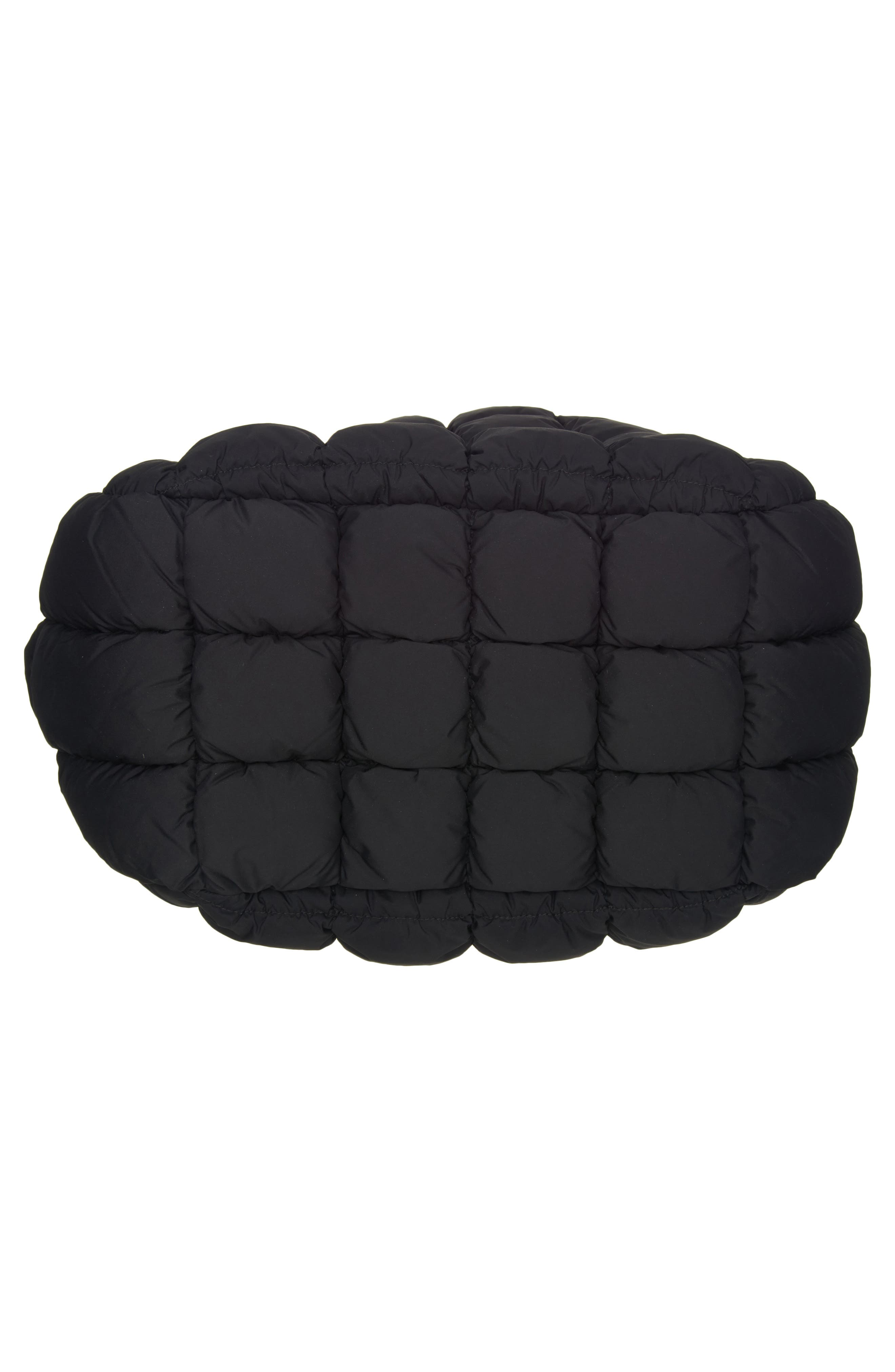 Moncler Caradoc Puffer Tote, Alternate, color, Black