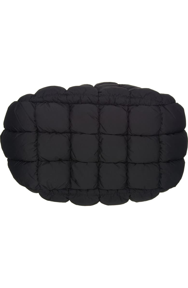 Moncler Caradoc Puffer Tote, Alternate, color, Black