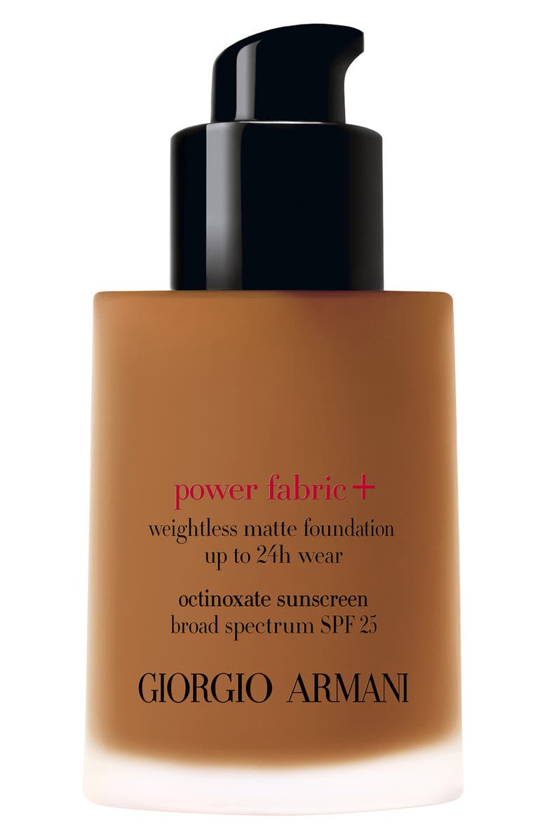 ARMANI beauty Power Fabric+ Foundation SPF 25, Alternate, color, 10