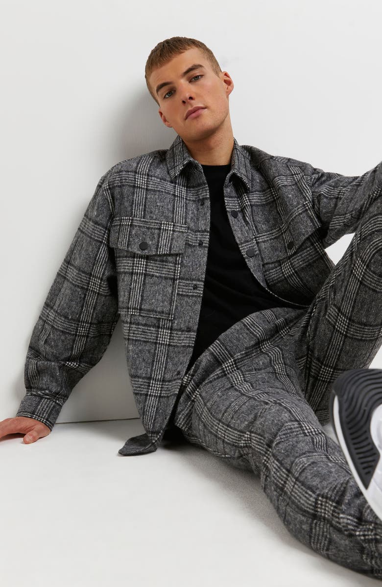 River Island Overshirt & Joggers Set, Alternate, color, 