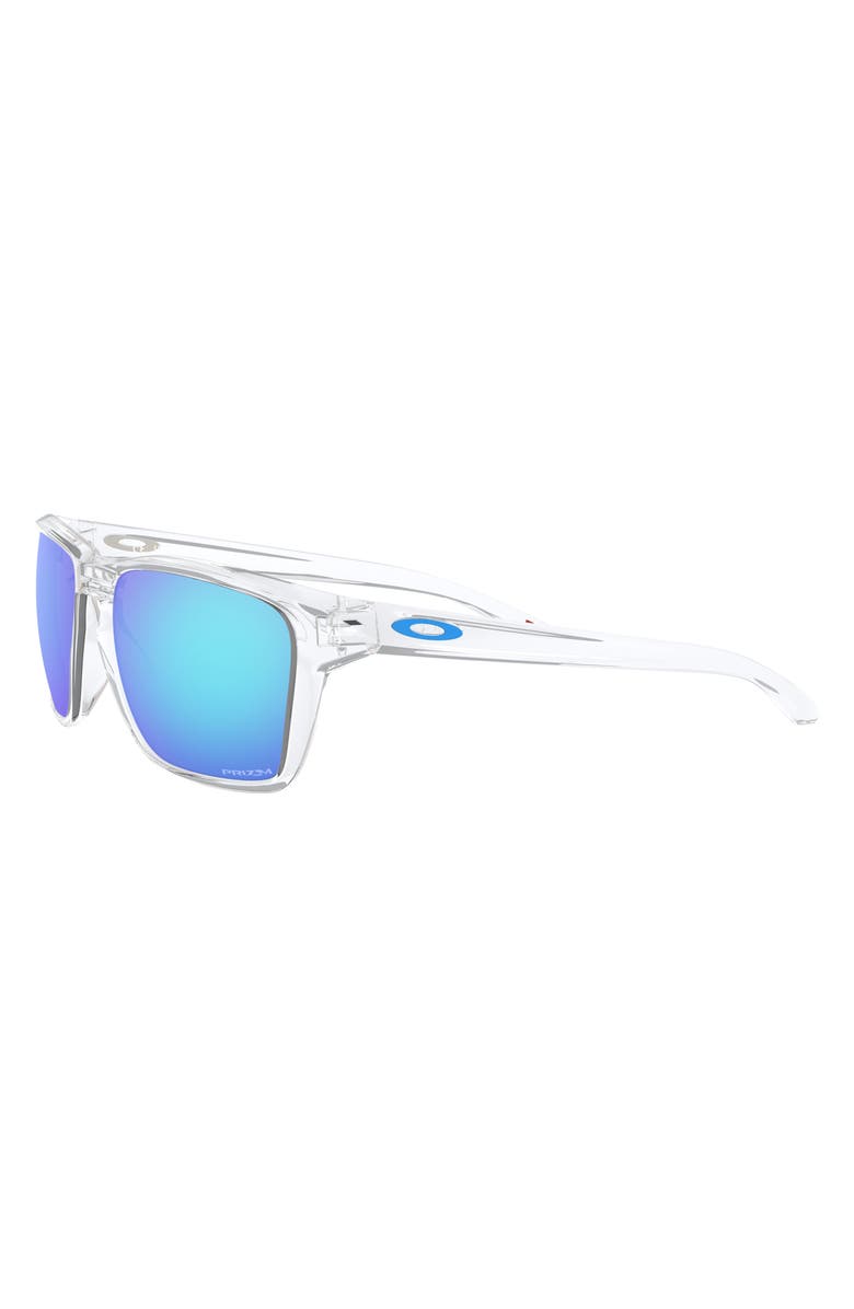Oakley Sylas 60mm Prizm<sup>™</sup> Rectangular Sunglasses, Alternate, color, Sapphire