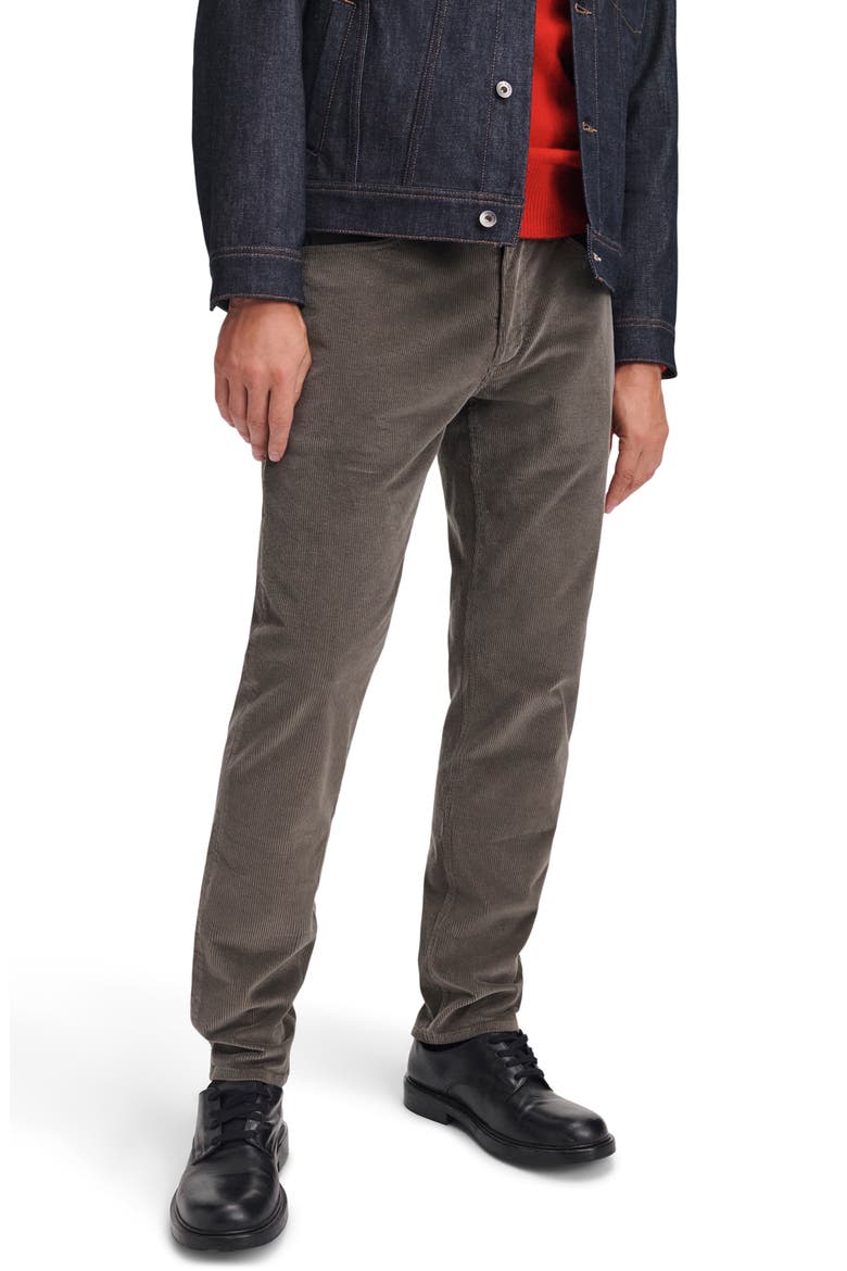 Fit 3 Straight Leg Corduroy Pants, Main, color, DKGREEN