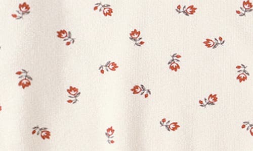 Rylee + Cru Spongey Knit Shirt & Pants In Brown