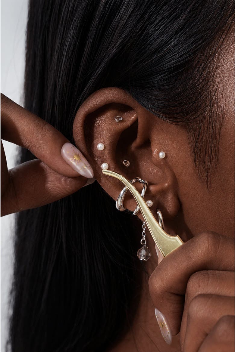 Ear Seed Gems Calm Reset Relax, Alternate, color, White