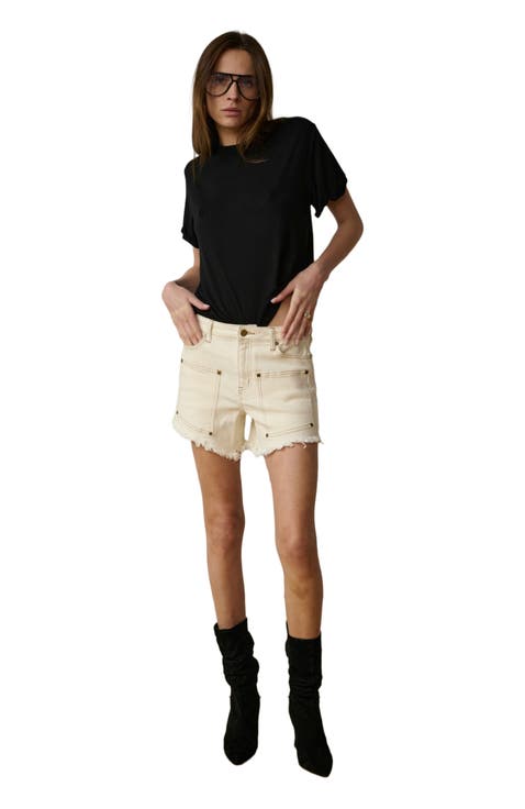 Haley Utility Frayed Short