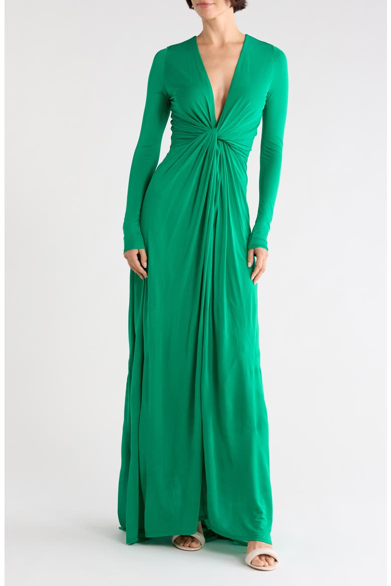 Sasha Long Sleeve Dress, Main, color, SIGNATURE GREEN