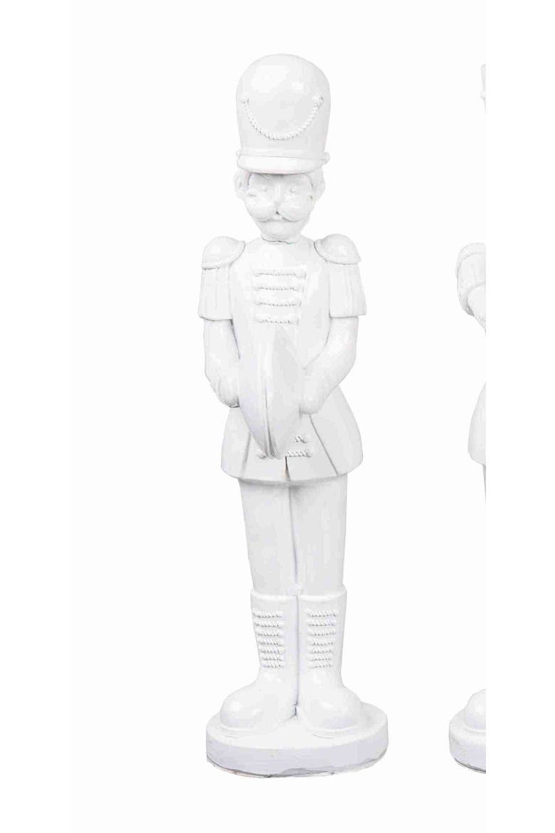 White Toy Soldier Figurines Assortment of 4, Alternate, color, White