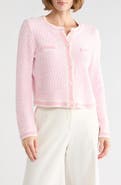 KAY UNGER SPORTSWEAR Bouclé Sweater Jacket
