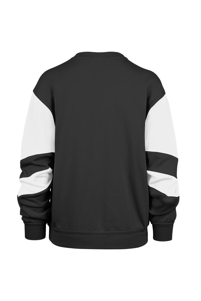 Women's '47 Black Washington Wizards 2023/24 City Edition Nova Crew Sweatshirt, Alternate, color, Black