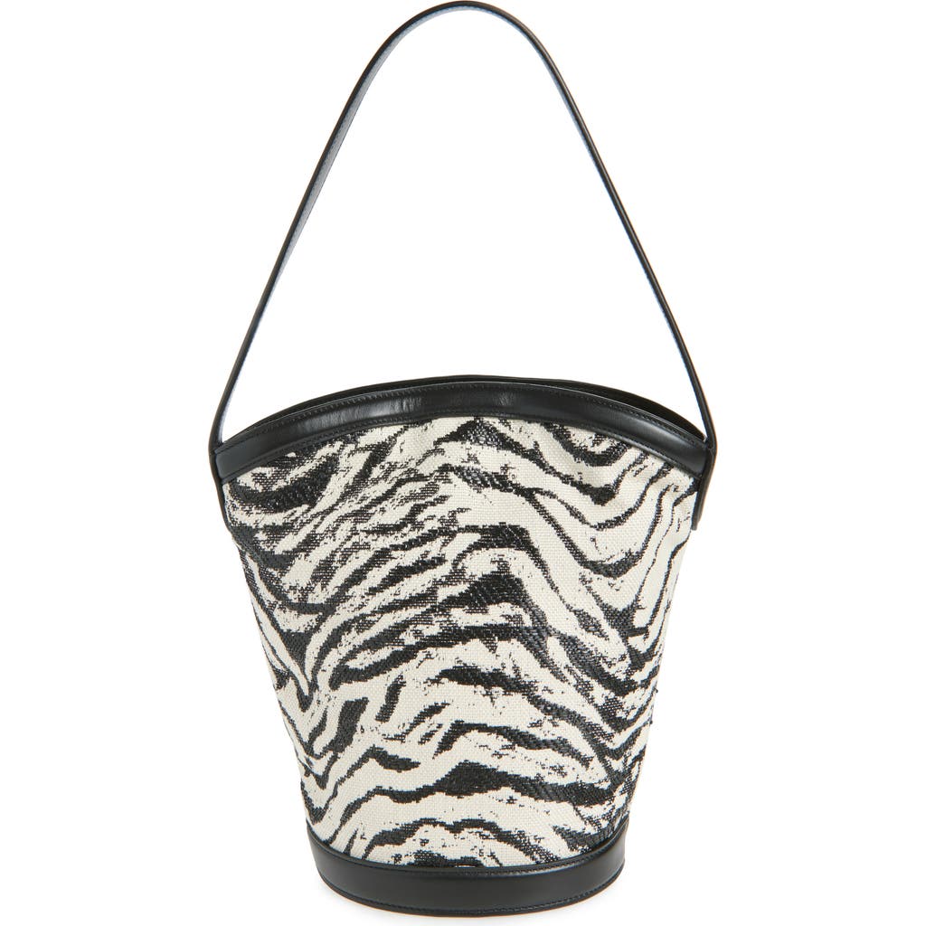 Reformation Giuliana Bucket Bag In Brown