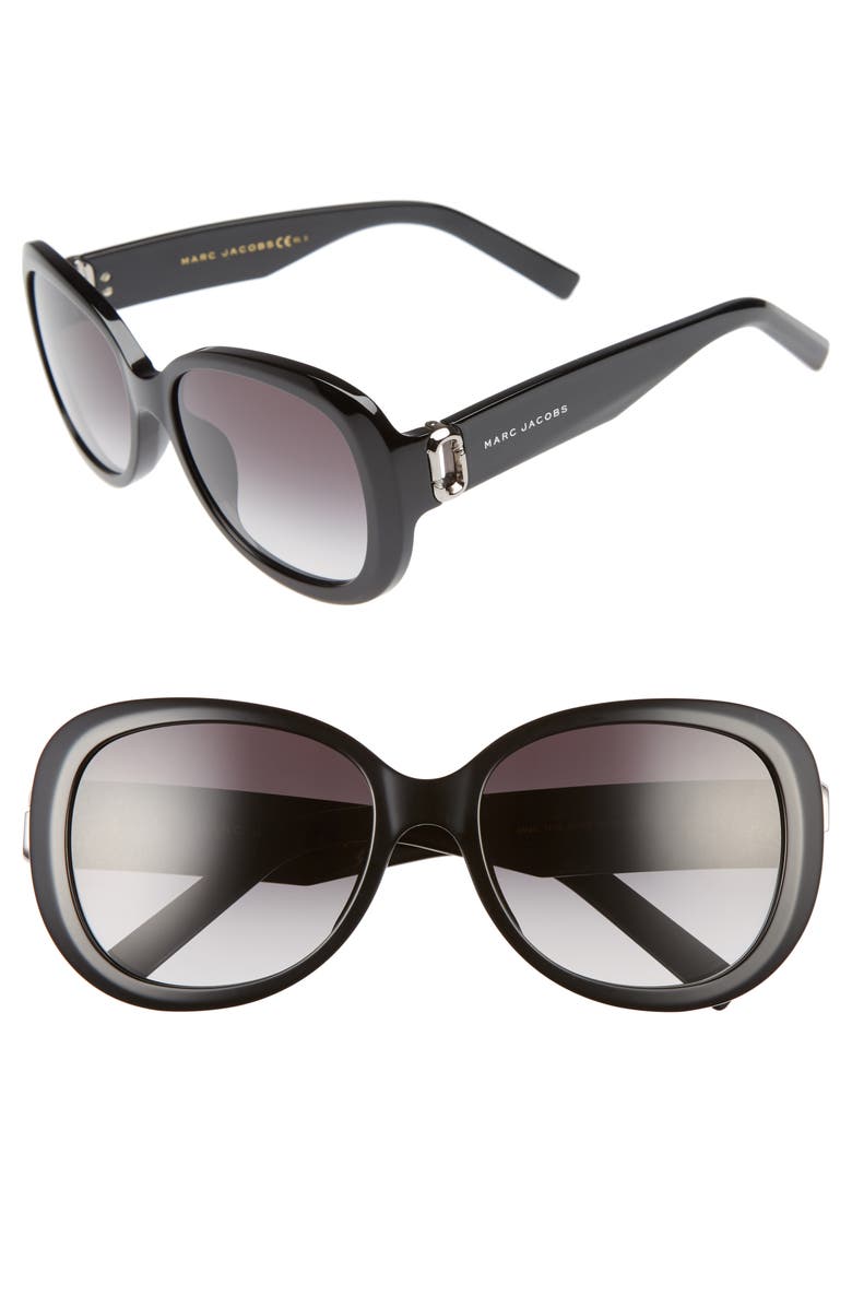 Marc Jacobs 56mm Sunglasses, Main, color, 