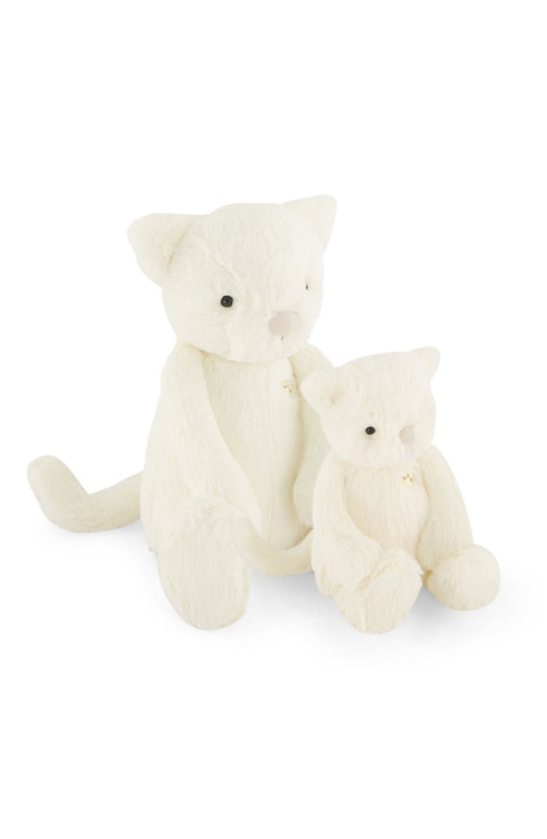 Snuggle Bunnies Stuffed Animal Little Elsie the Kitty - Marshmallow Plush, Alternate, color, Marshmallow Plush