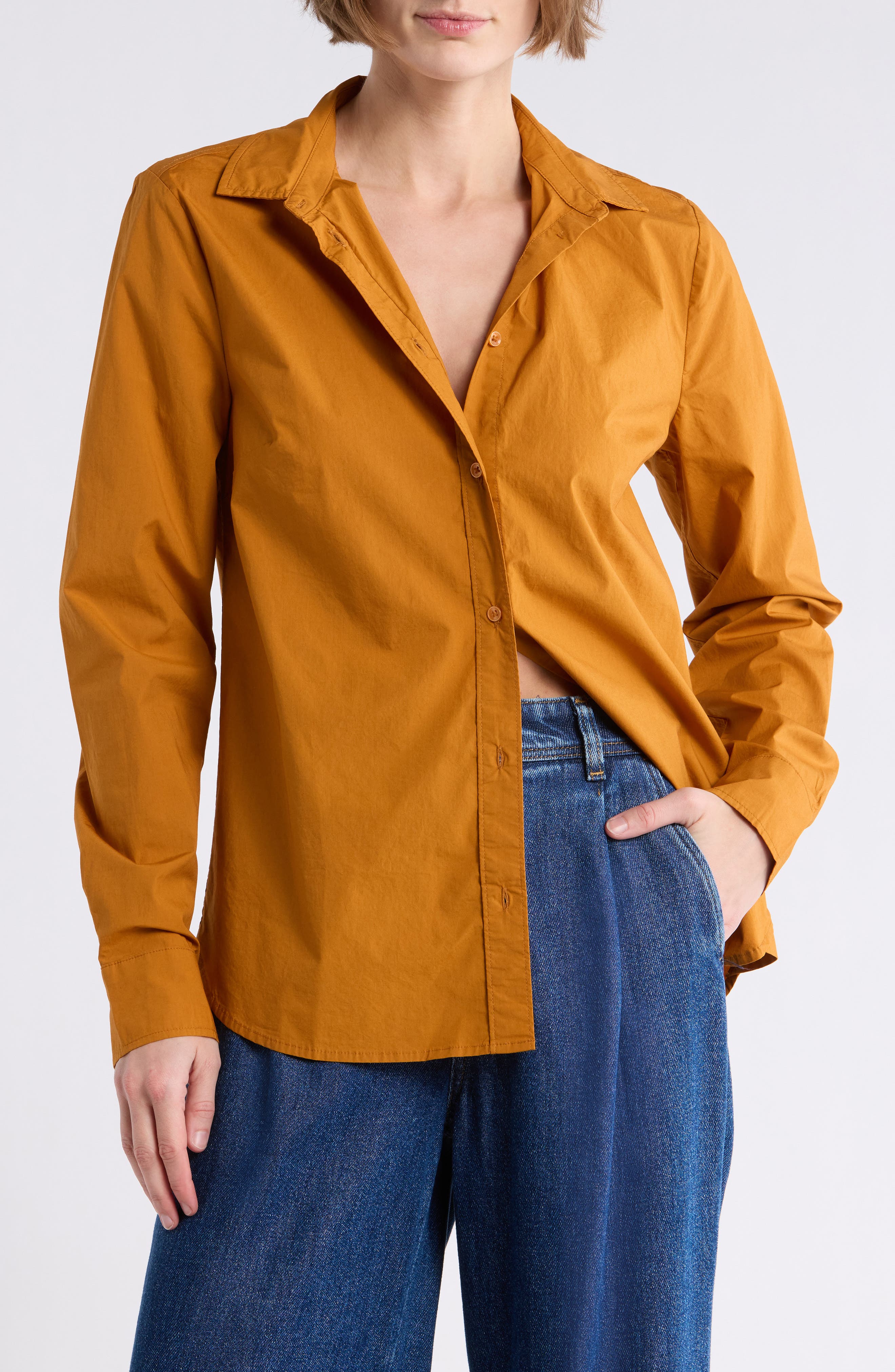 Seven Classic Long Sleeve Button-Up Shirt