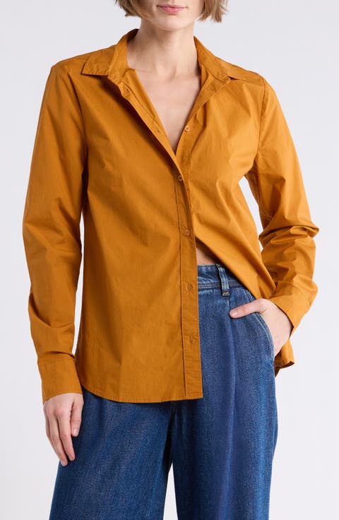 Classic Long Sleeve Button-Up Shirt