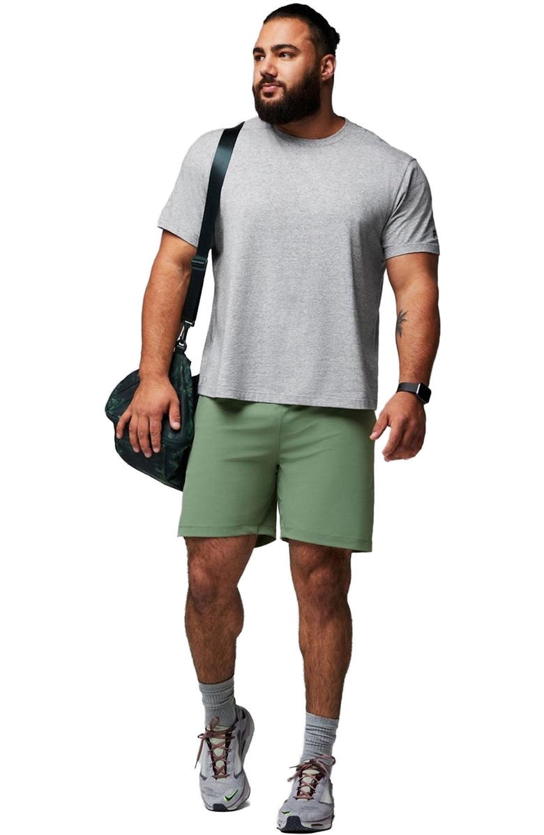 Fabletics Men's The 24-7 Tee, Alternate, color, Classic Grey Heather