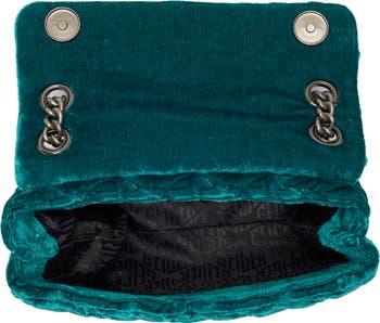 Mini Kensington Velvet Shoulder Bag