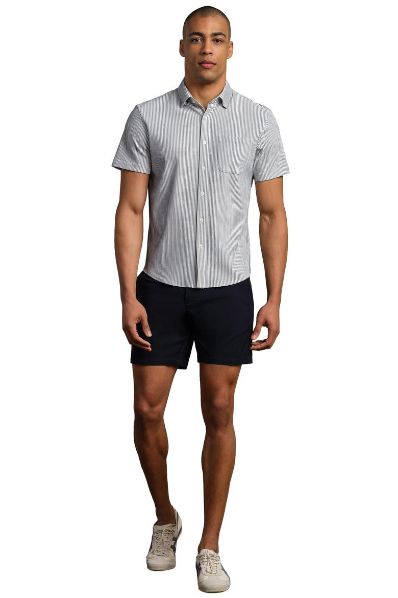 Approach Performance Polo, Alternate, color, SLEET GRAY SEERSUCKER