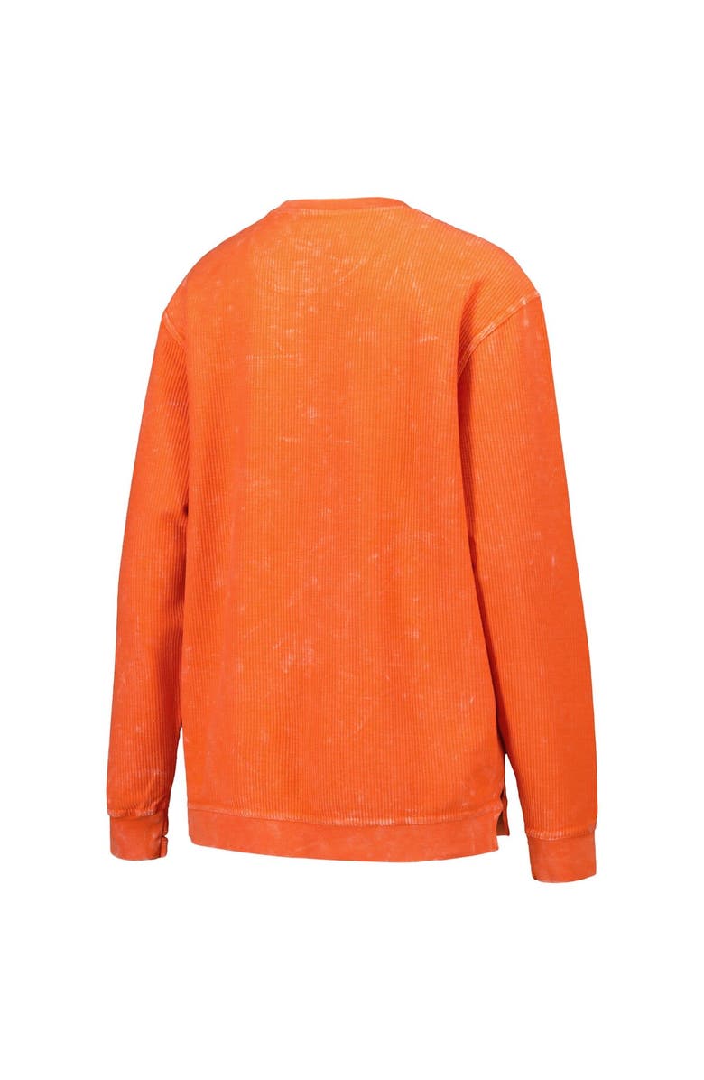 G-III 4HER BY CARL BANKS Women's G-III 4Her by Carl Banks Orange Miami Dolphins Comfy Cord Pullover Sweatshirt, Alternate, color, Orange