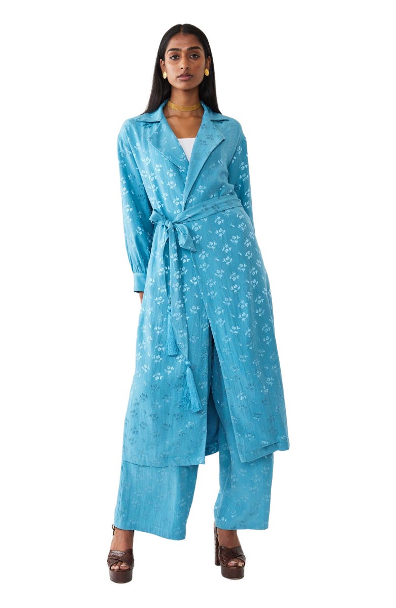 Eddy Helen Jacket, Alternate, color, Frozen Blue Bouquet