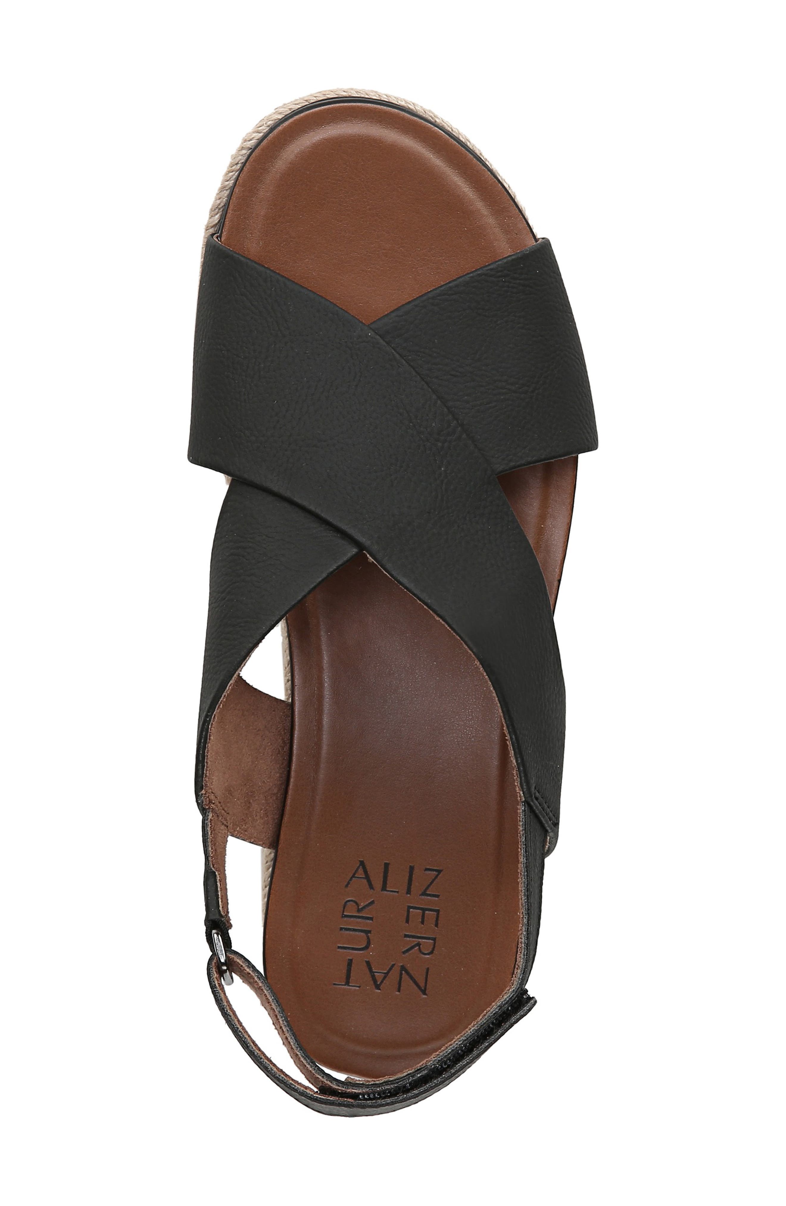 Naturalizer Baya Espadrille Wedge Sandal, Alternate, color, 