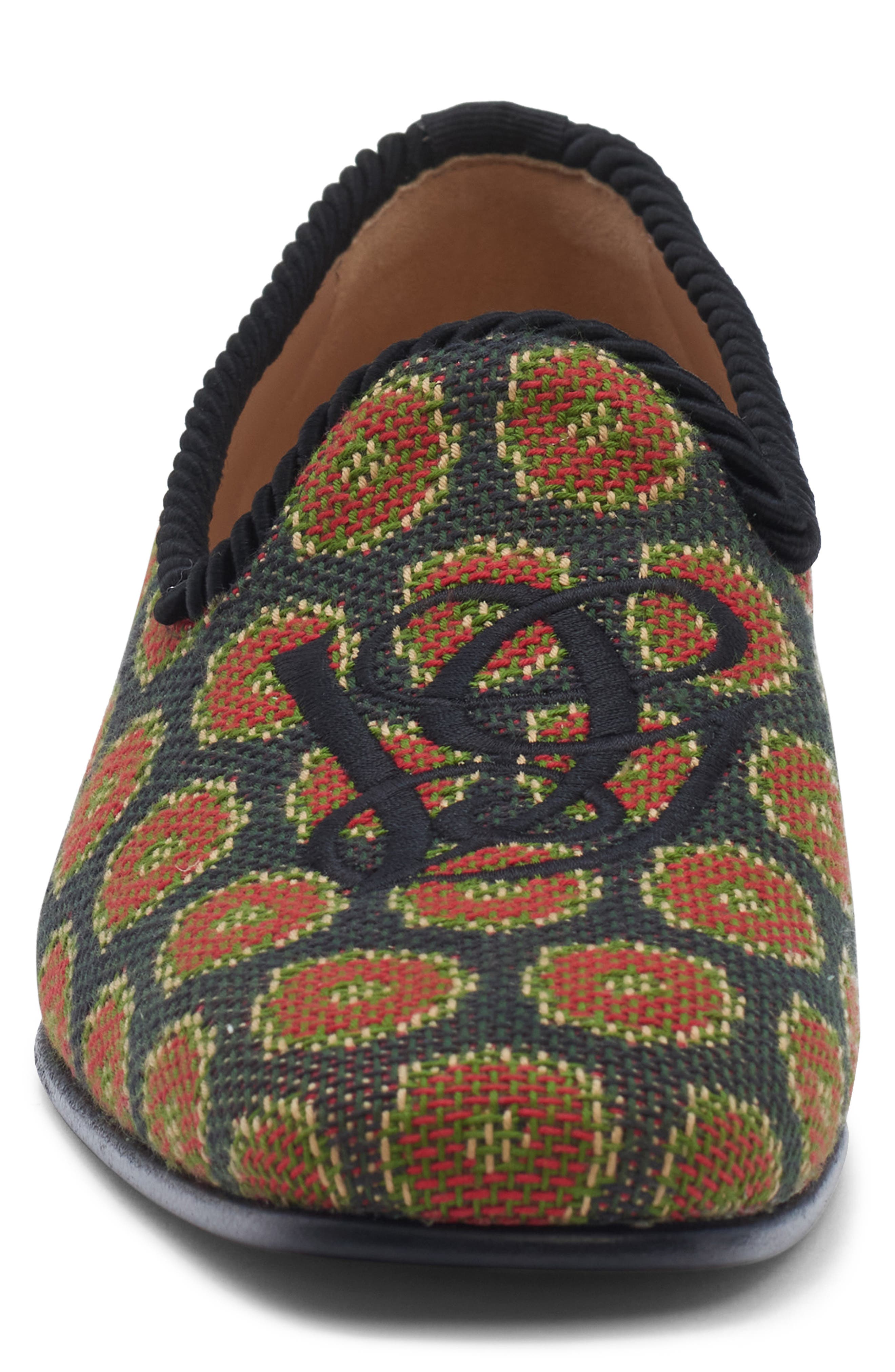 Valentino Garavani Les Alcôvettes Loafer, Alternate, color, Black Multi