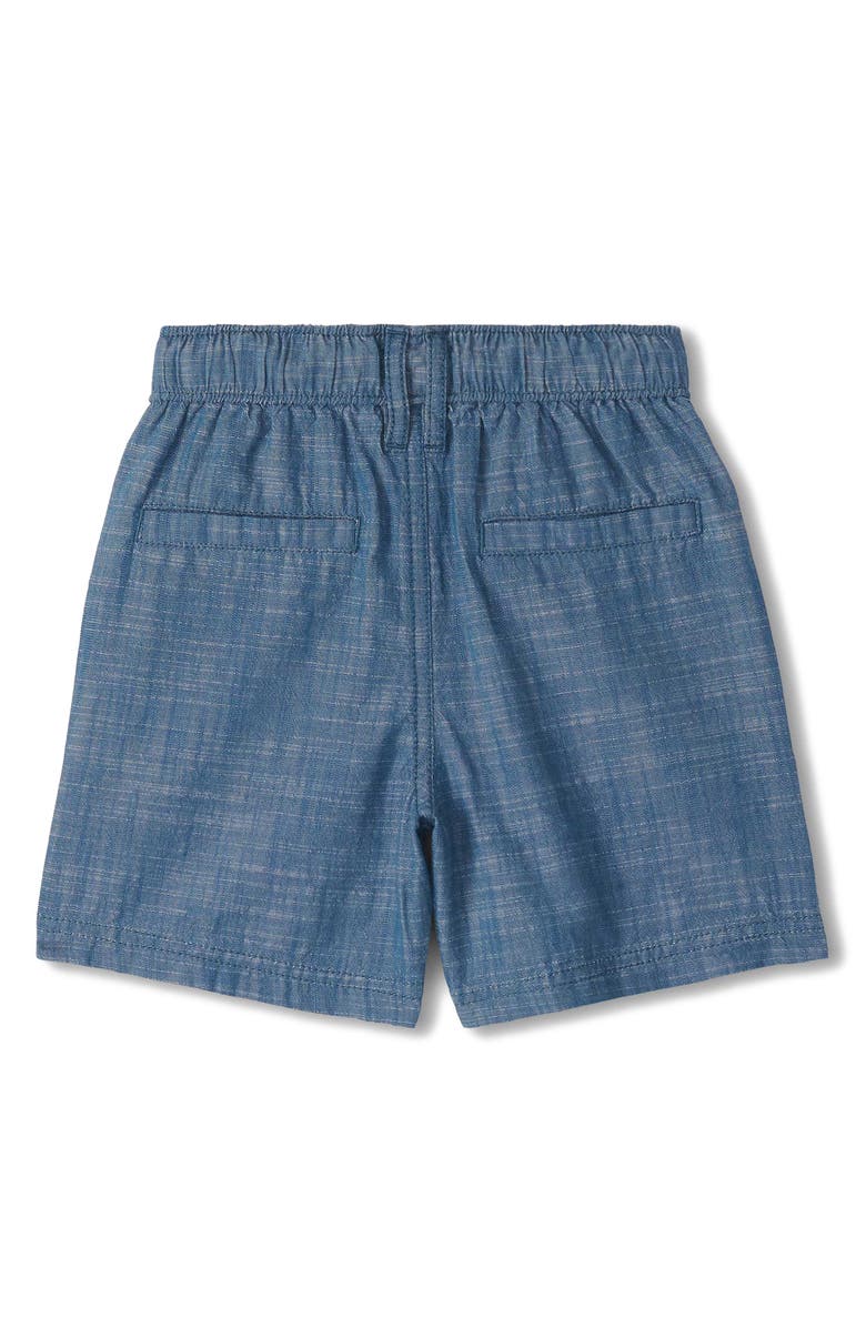 Hatley Kids' Slub Cotton Chambray Drawstring Shorts, Alternate, color, 